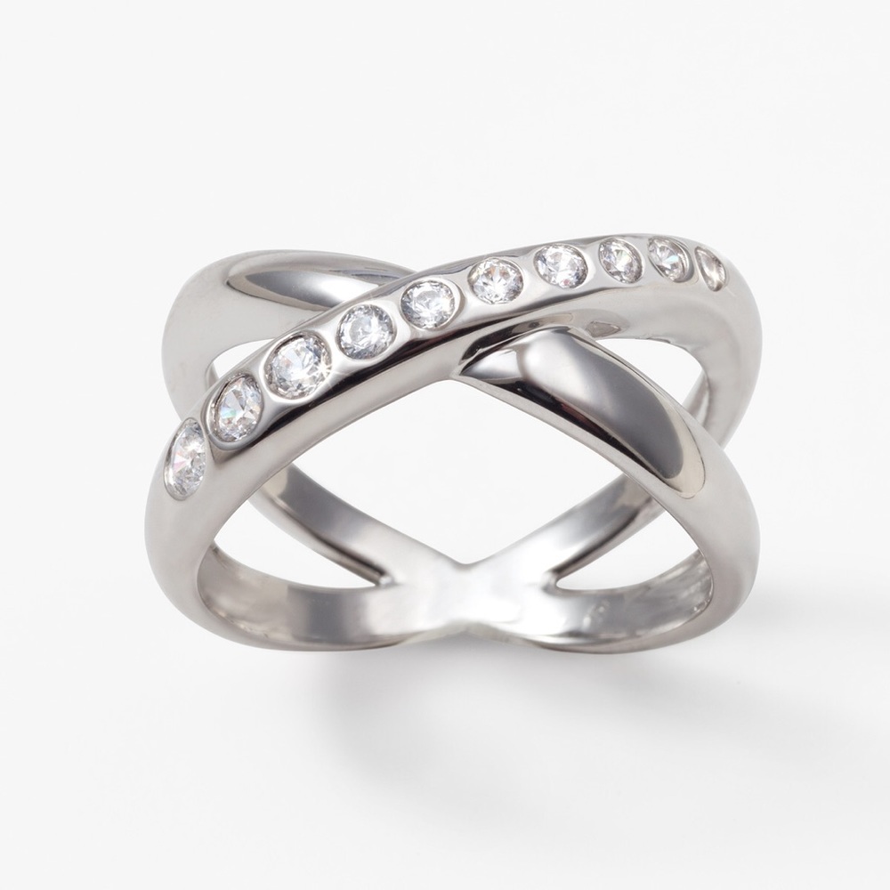 Star crossed ring touchstone crystal size 7